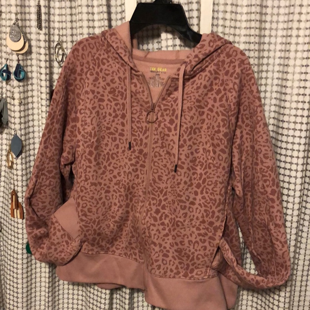 Cute women’s hooded sweatshirt with thumb holes